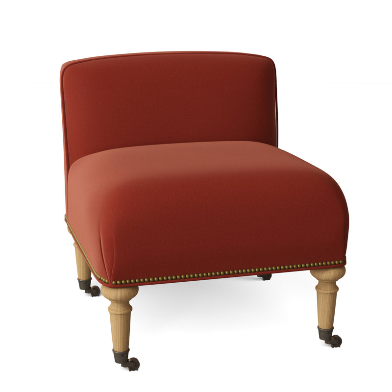 Fauteuil de chambre Chloe, Tangelo Margaret, Amber, Petit bronze antique