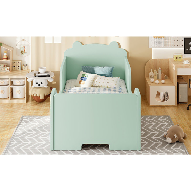 Base de lit pour tout-petit, Vert