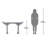 Forbidden City 54'' Console Table