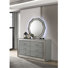 Mourant 6 Drawer Dresser With Decagon Mirror