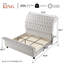Lit-bateau tapissier Velvet-1141369364