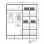 Bahos 3 Door Manufactured Wood Wardrobe-893075621-921828866