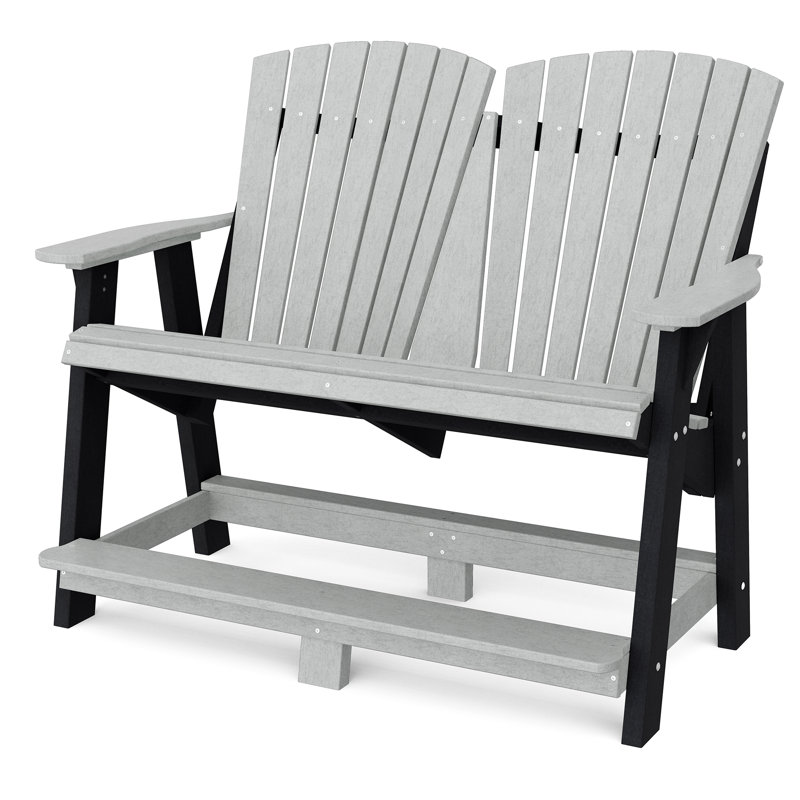 Adirondack double héritage Heritage, Gris clair / noir