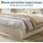 Queen Wood Platform Bed Frame, Fluted Minimalist Low Profile, Cream White-1892258237-1892258225