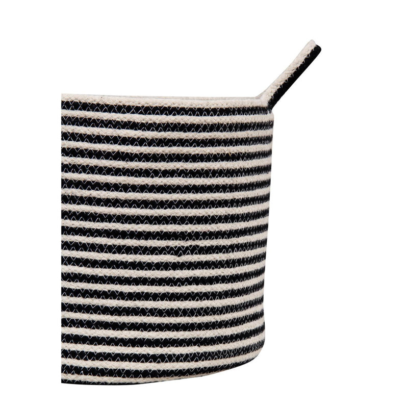 Gracie Oaks Fabric Decorative Basket