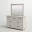 Commode double 7 tiroirs avec miroir Zaniaya