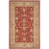 Tapis rouge en laine crocheté à la main Hollander