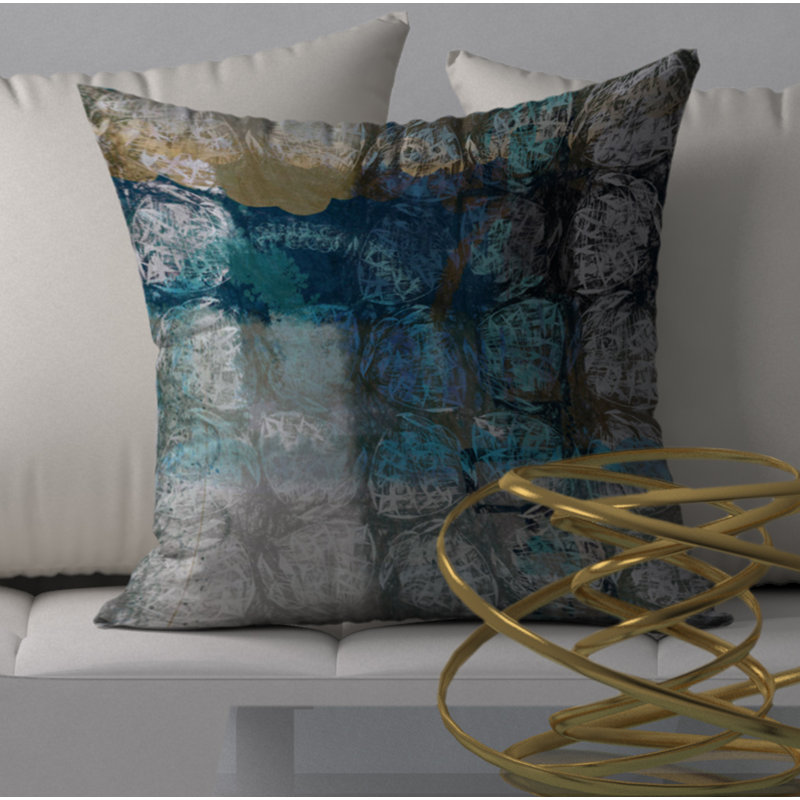 Housse de coussin carrée/insert, 20 po x 20 po