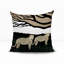Oreiller carré réversible intérieur / extérieur Vold Leopard-121014190-121014184