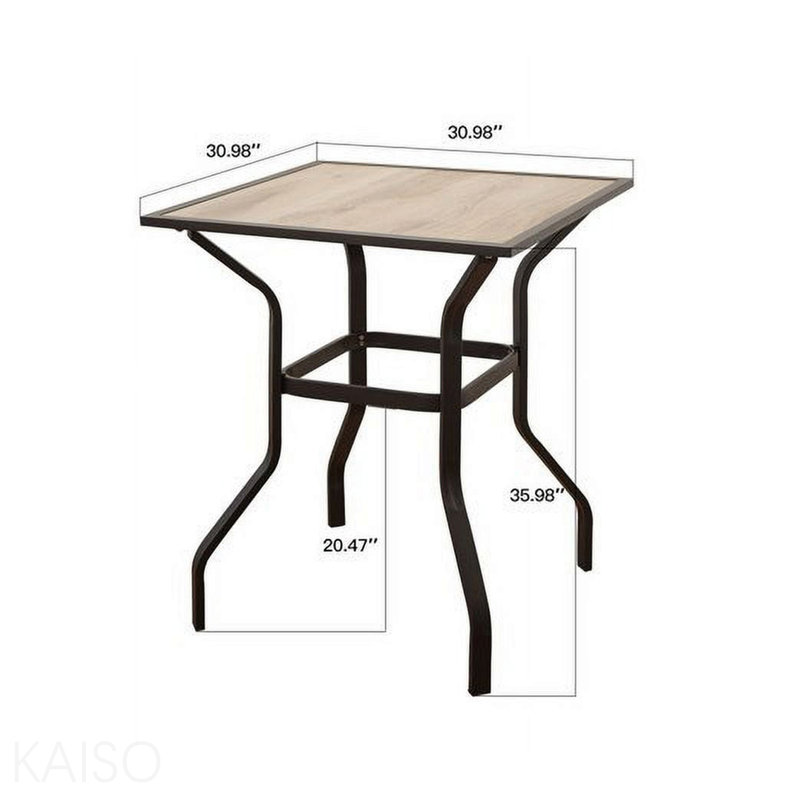 Table de bar d'extérieur pour l'extérieur