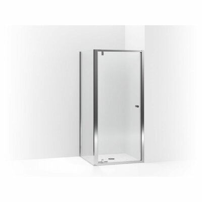 Whiston Pivot Shower Door with Return Panel for Corner Enclosure 36 In. x 36 In. x 74-7/8 In -  Sterling by Kohler, K-572084-36S-G05