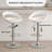 Modern Adjustable Swivel Bar Stool With Base And Hollow Back-976753225