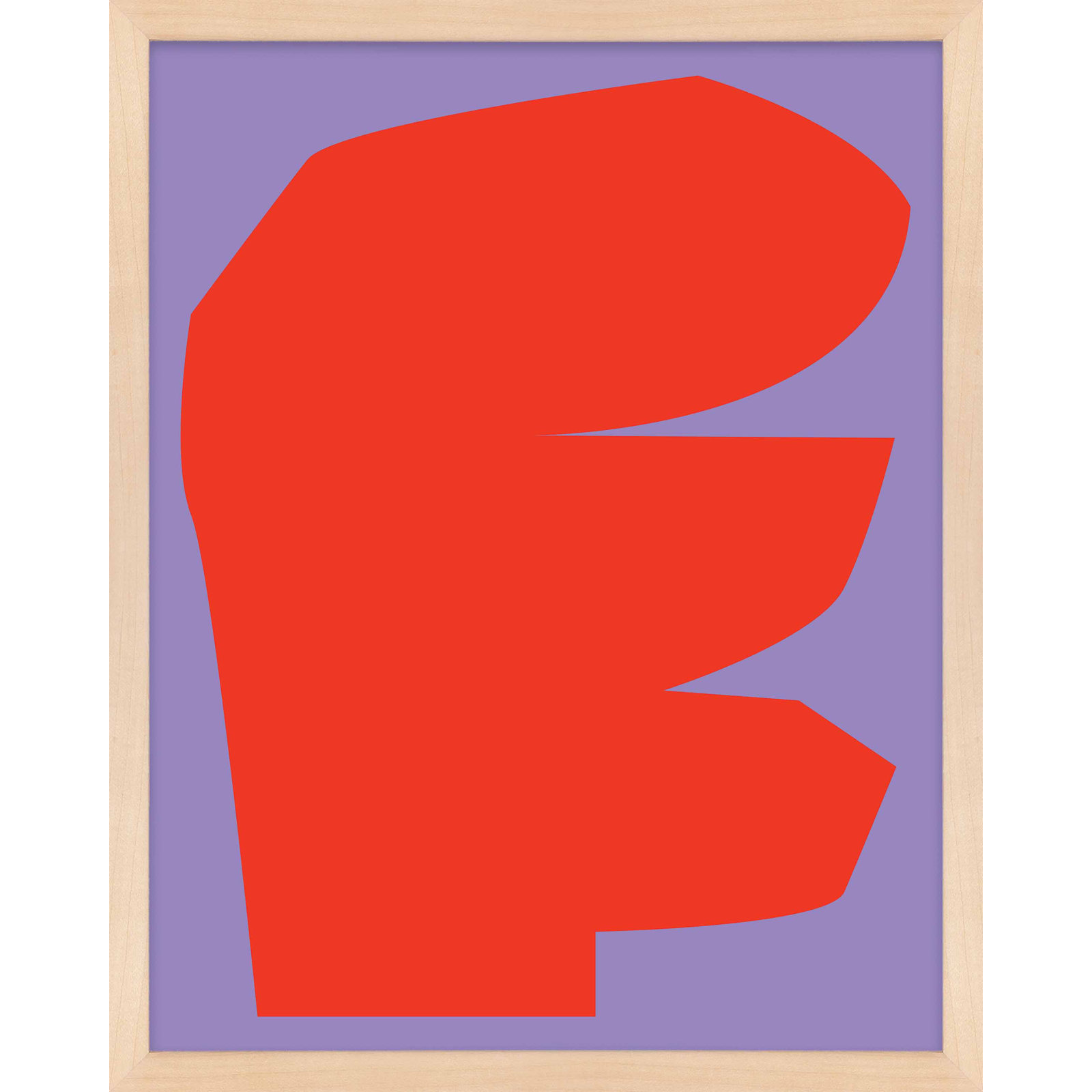 Module Minimalism 4 by Michael Kempen, Maple Framed, 25"H x 20"W x 1.25"D