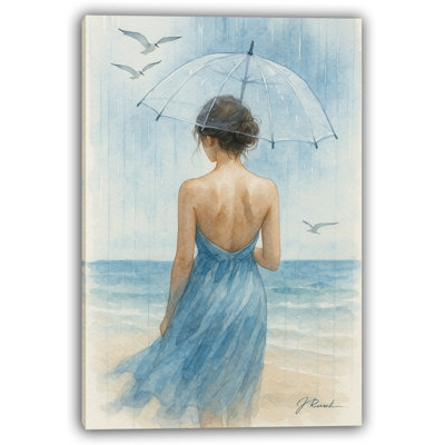 Gulls and Grace - Wrapped Canvas Print