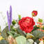 Centre de table avec arrangement floral