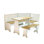 Ensemble de coin-repas 3 pièces Modern Modern