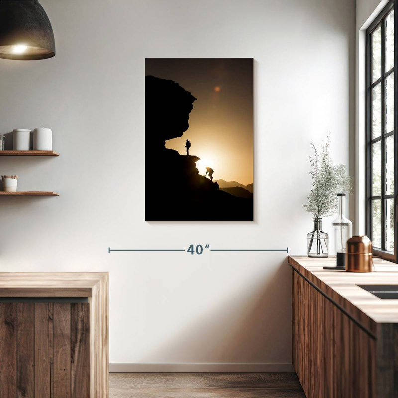 Senne Dusky Rock Climbing, 36" H x 24" W