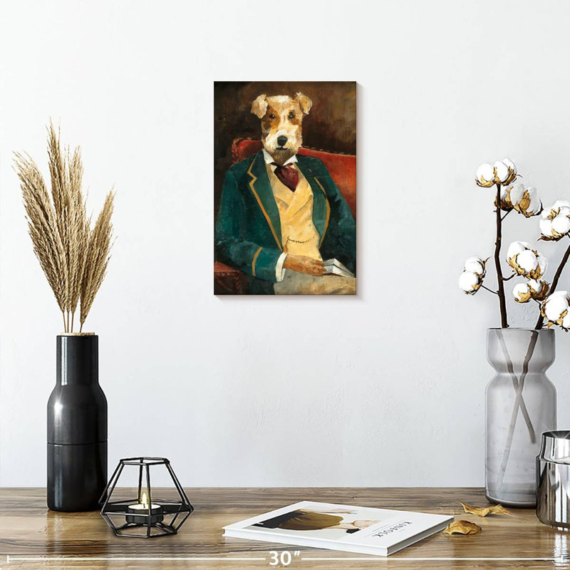 Brampt Edgar Allen Paw, 12" H x 8" W