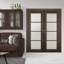 Porte française double en verre givré Avon 4 Lite Active 4 Lite-92973521-92973525-136345871