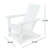 Chair, Impact & Water , Simple To Clean, White, 32.65 In. D X 30.65 W 36.05 H Mountaineering High, And Cleanse