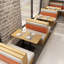 Banc tapissier en similicuir