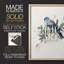 «Bluebird Happy II», reproduction encadrée - bois massif-319768154-319768153
