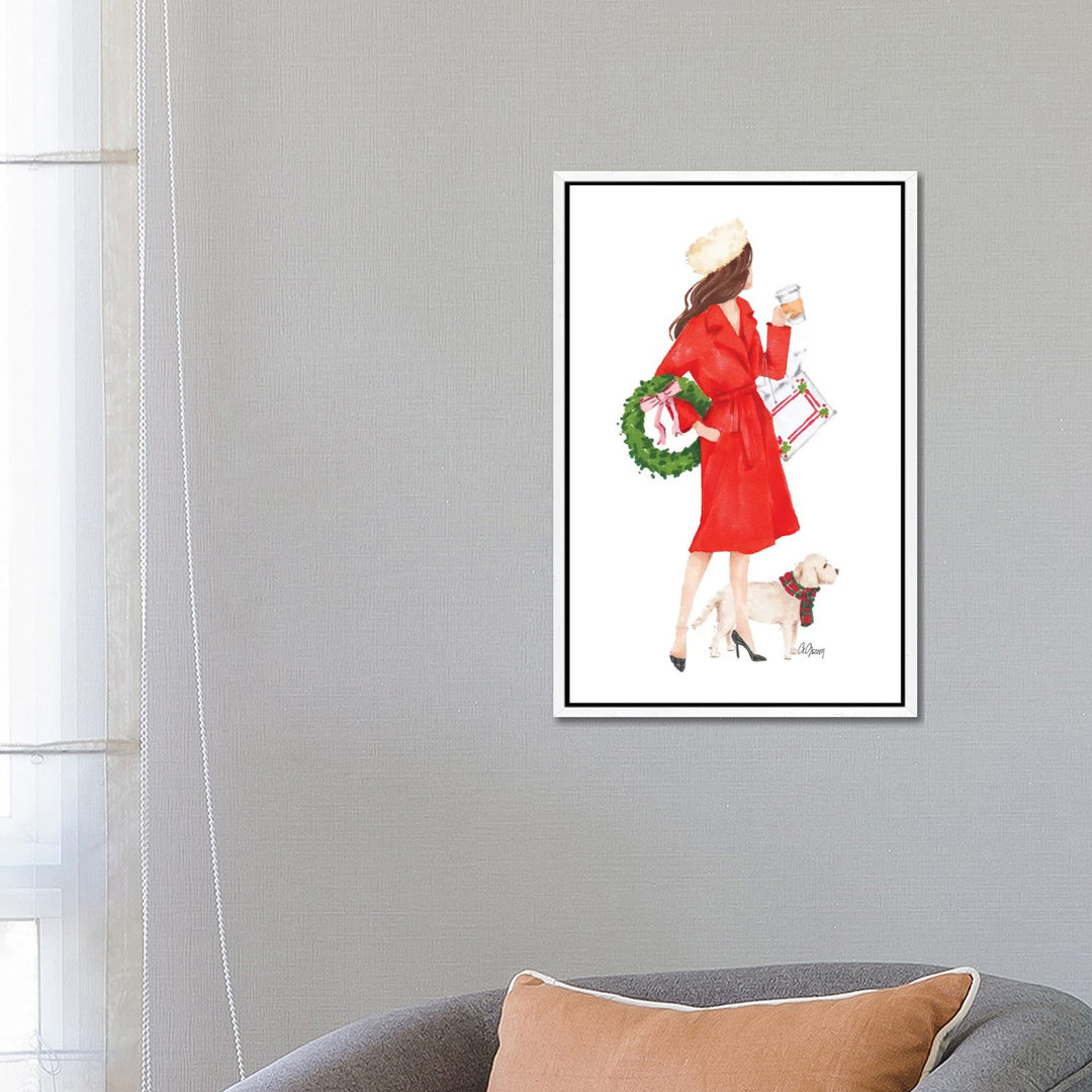 Christmas Day von Style Of Brush - Gallery-Wrapped Canvas Giclée on Canvas