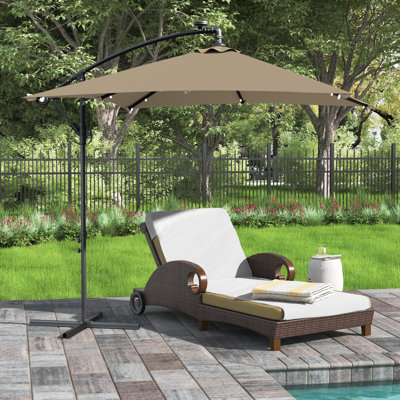  Parasol en porte-à-faux 8 pi 2 po