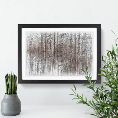 Autumn Forest Vol.7 Sketch - Picture Frame Graphic Art
