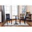Chaise Parson rembourrée en similicuir de style urbain Urban, ensemble de 2-1646703993