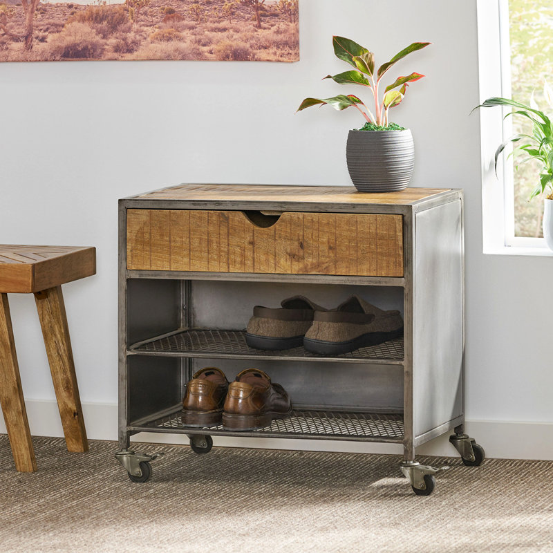Armoire de rangement pour chaussures 6 paires