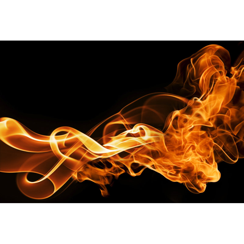 Fire And Smoke by Arcoss - Wrapped Canvas Print, 20cm H x 30cm W