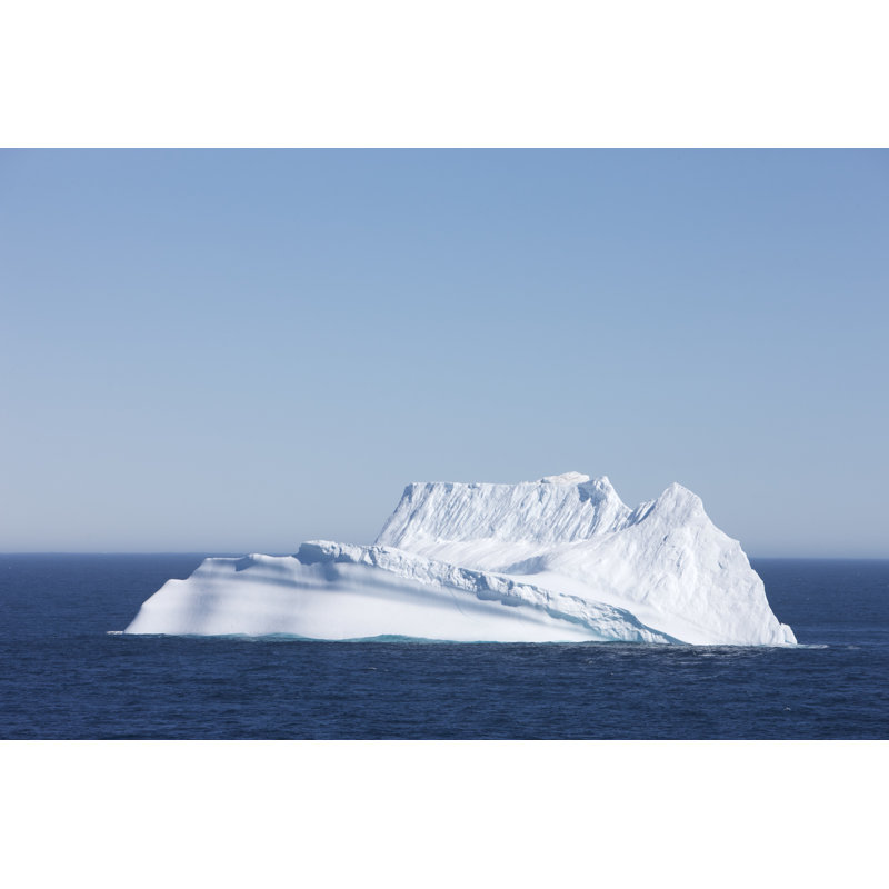 Outstanding Iceberg, Greenland 1 Piece Wrapped Canvas Wall Art, 51cm H x 76cm W x 3.8cm D