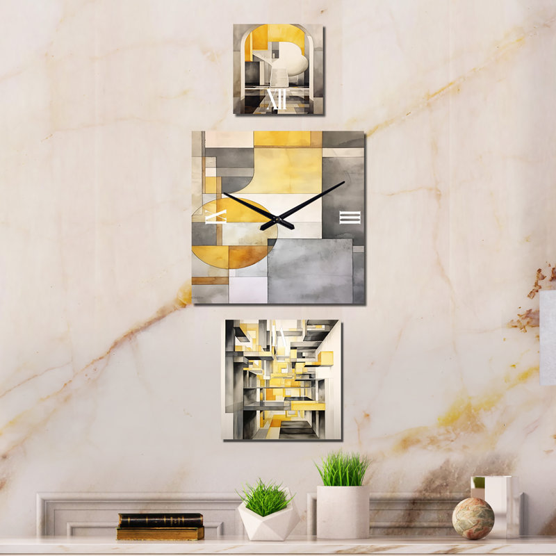 Jayln Metal Wall Clock
