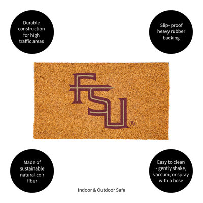 Florida State Coir Outdoor Doormat