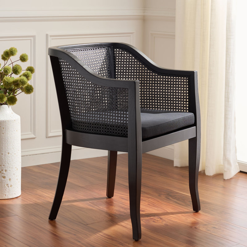 Fauteuil Kerwin, Noir / Noir