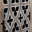 Vintage Wooden Skeleton Door Sideboard