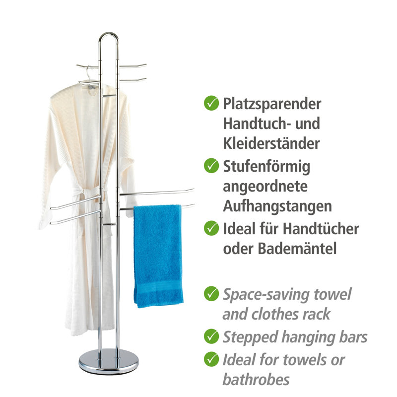 Palermo 4 Freestanding Towel Stand