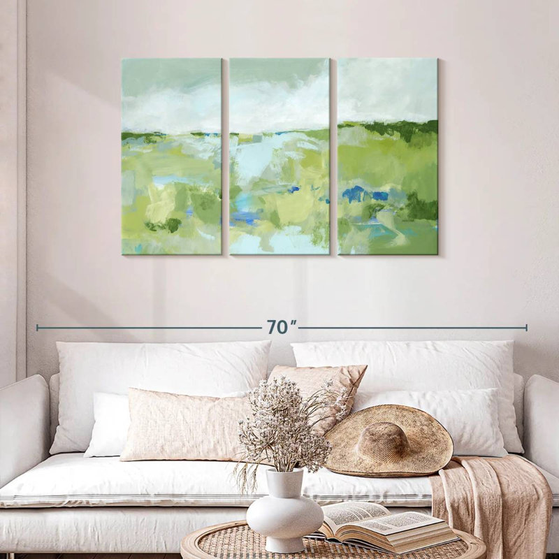 Avery Spring Green I, 28" H x 45" W