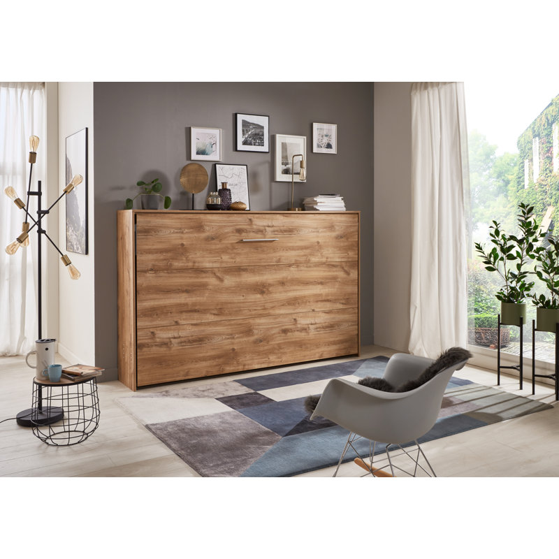 Bouck Bed, 140 x 200cm, Plank oak