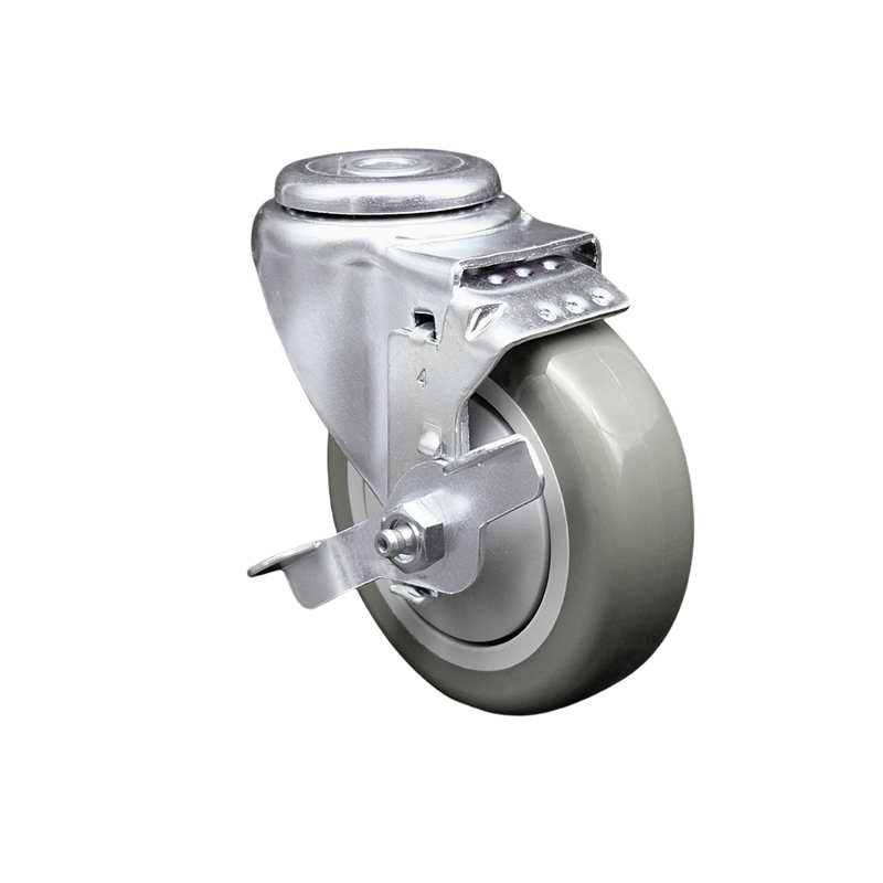Polyurethane Caster, Gray