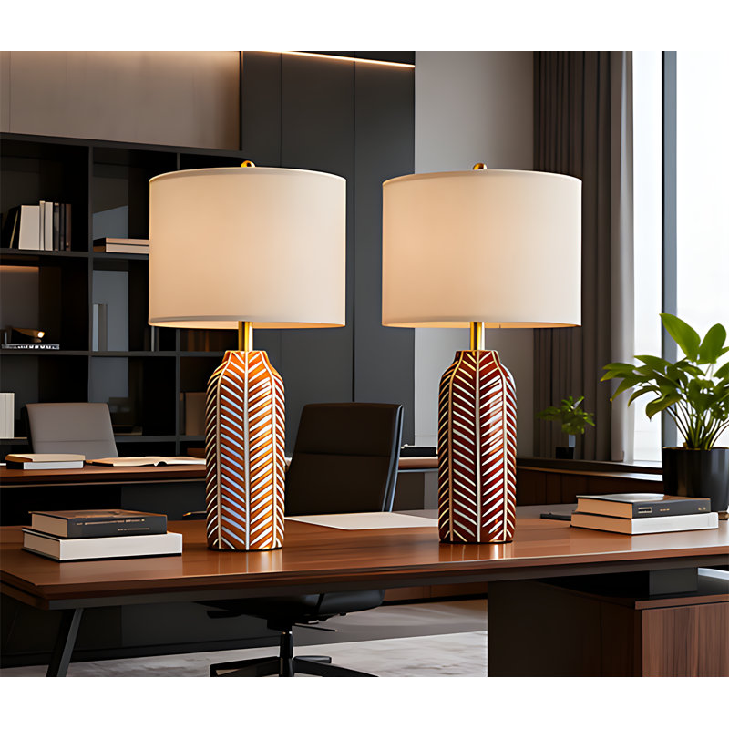 Ensemble de 2 lampes de table Farmhouse