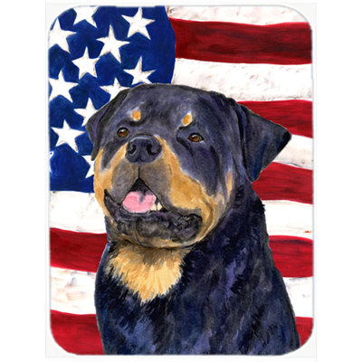 Patriotic Wood Glass Cutting Board