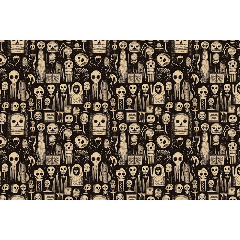 Machine Printed Throw Blanket, 51" W x 60" L
