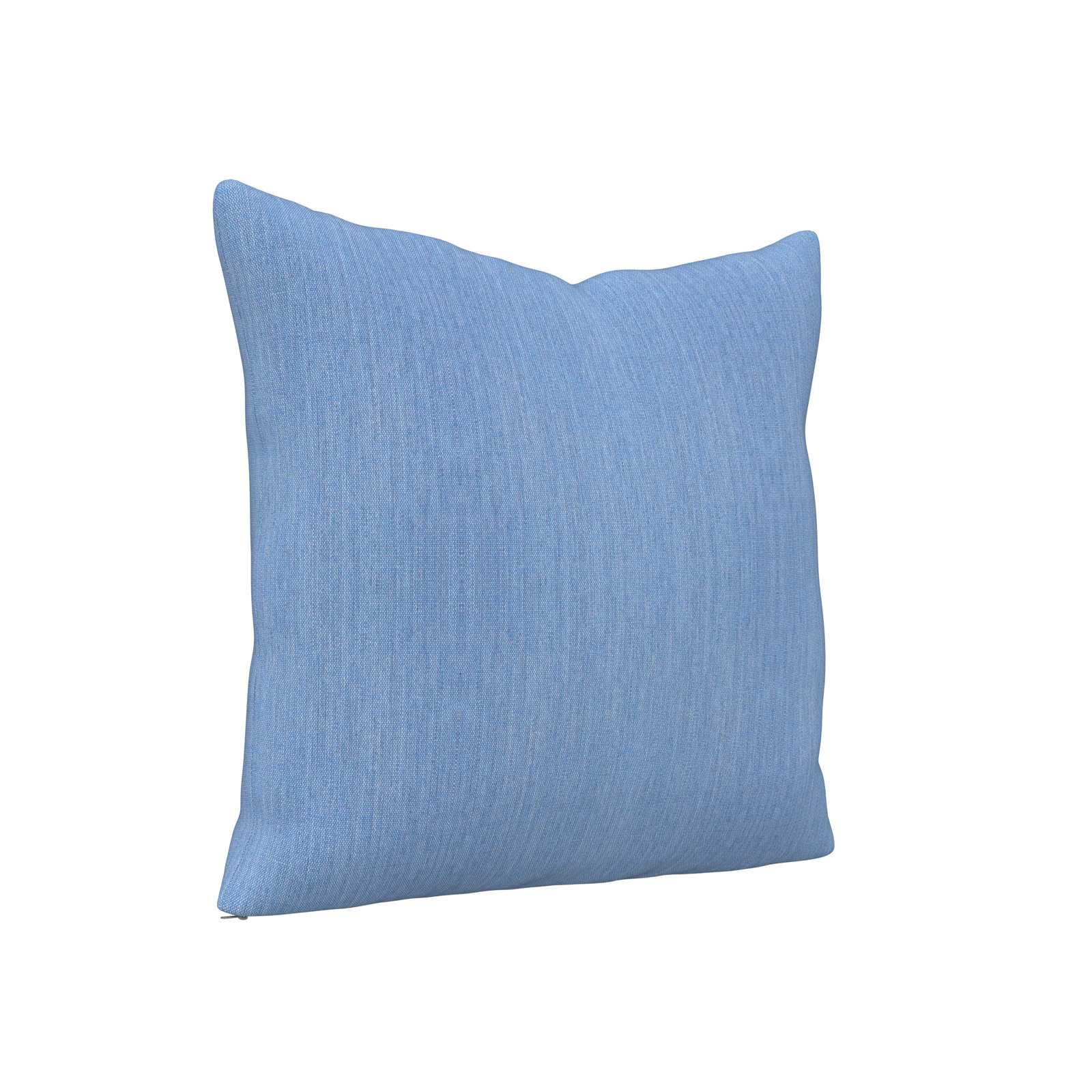 Indoor/Outdoor Throw Pillow, Square 24", Cast Ocean Sunbrella® Plainweave