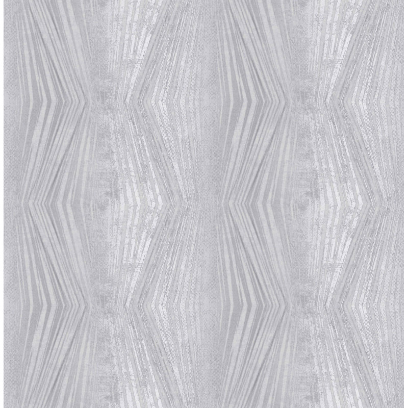 Boutique Vermeil Stripe Wallpaper, Silver
