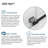 52'' W 74'' H Frameless Rectangle Reversible Shower Enclosure