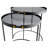 Ensemble de tables de bout 2 pièces Flat Bow