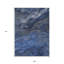 Tapis intérieur lavable abstrait bleu denim et bleu ciel 9 pi x 12 pi HomeRoots