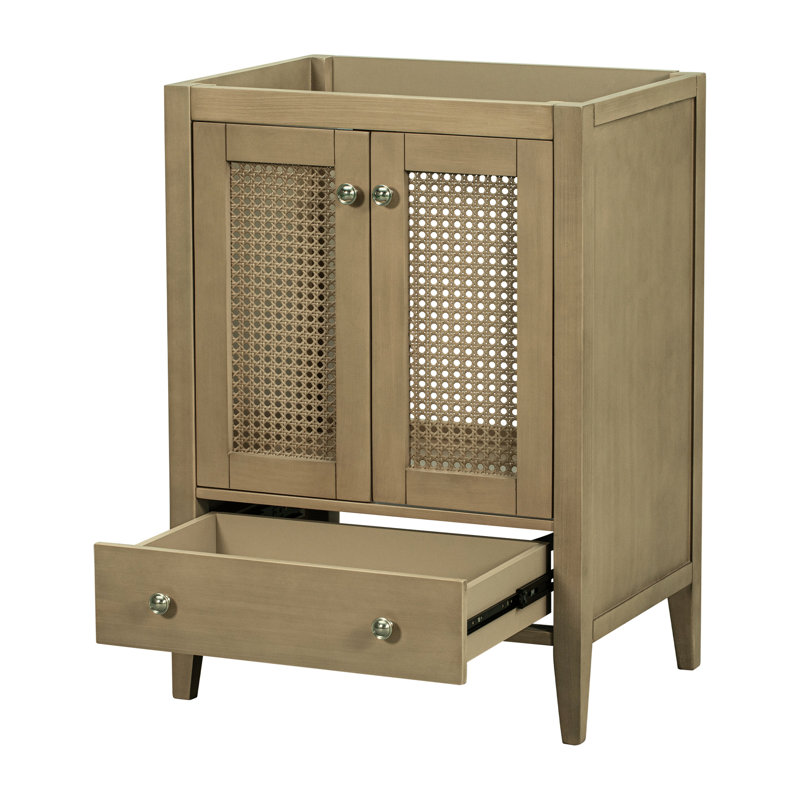 Base de meuble-lavabo de salle de bain sans lavabo